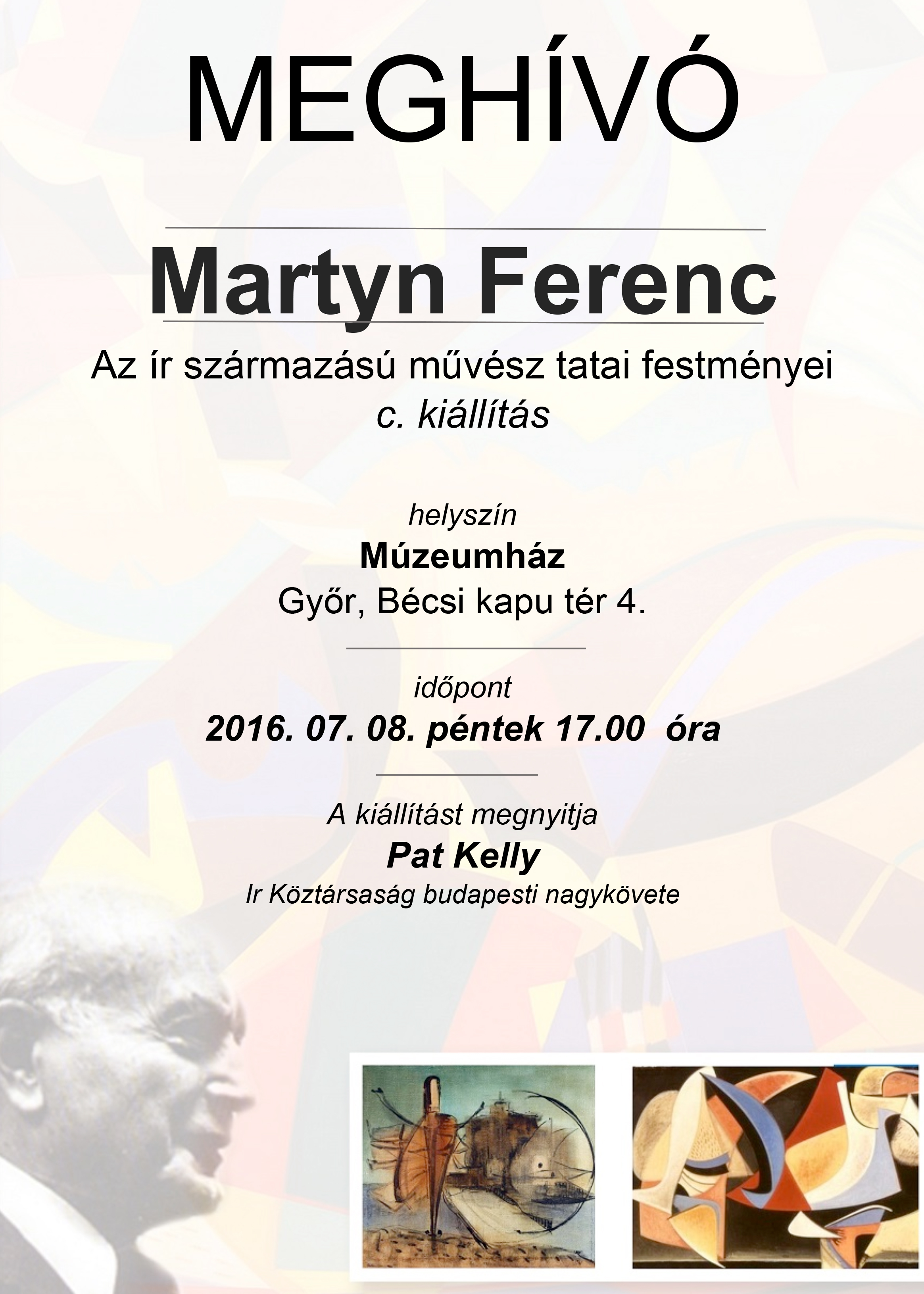 Microsoft Word - Martyn Ferenc kiállítás meghívó (1).doc